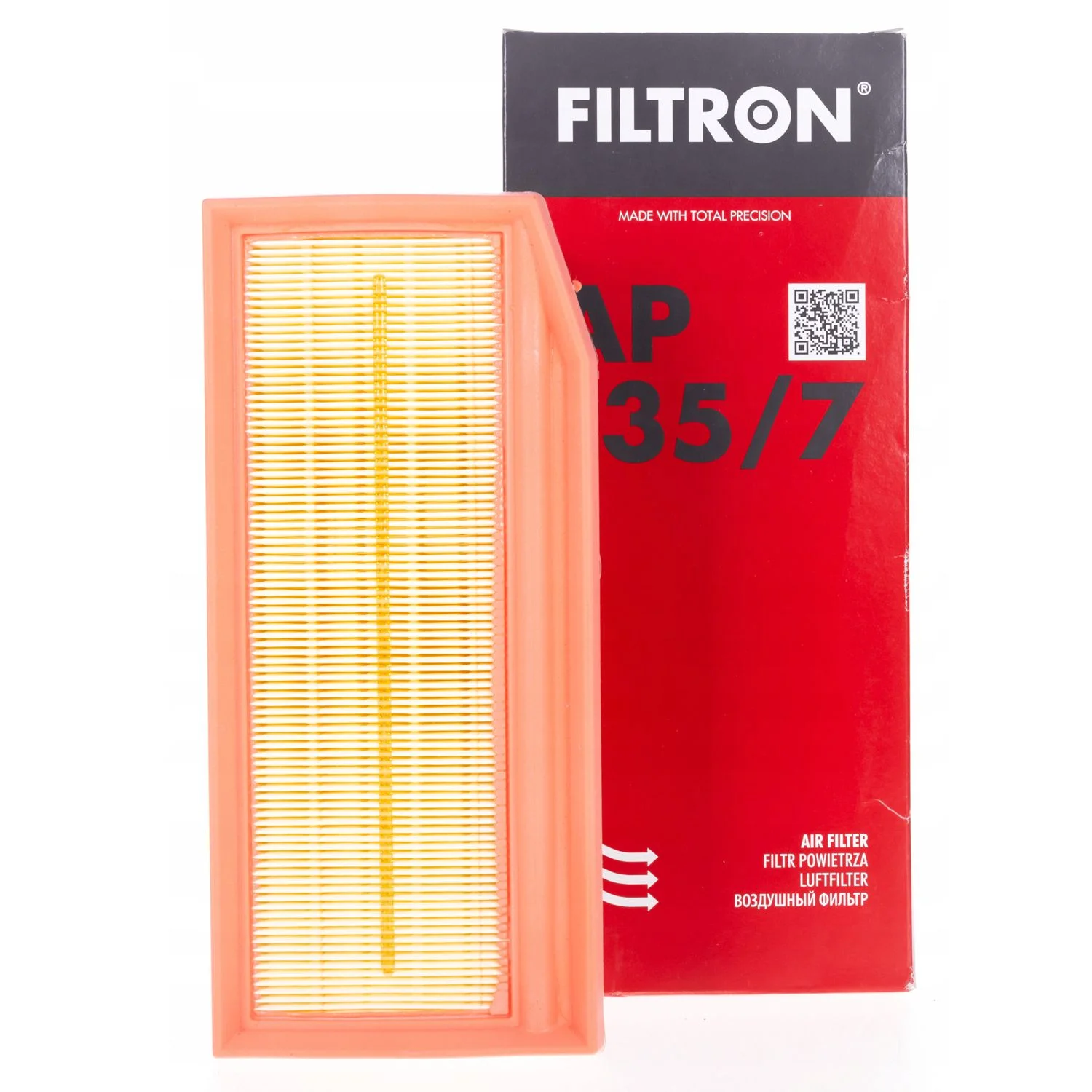 Фильтр воздушный FILTRON AP135/7 (C27030, GB-962, LA-1900б, SB2386) RENAULT / LADA