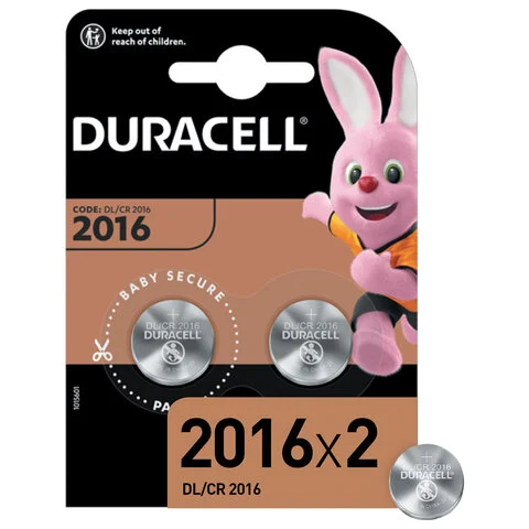 Батарейка CR2016 Duracell BL*2