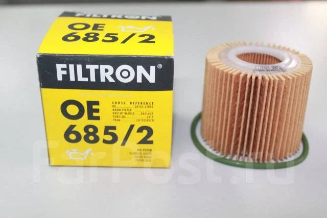 Фильтр масляный (картридж) FILTRON OE685/2 (HU6006z, GB-1231, LO-124, SH4051P) TOYOTA