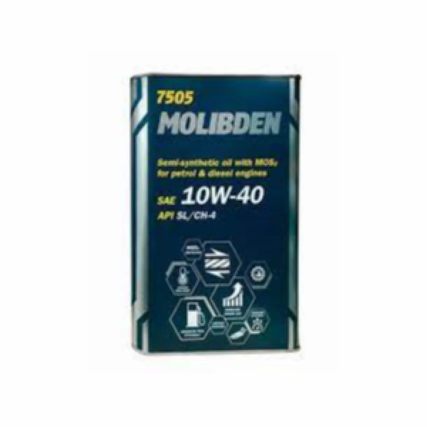 Масло моторное MANNOL Molibden 10W-40, 4л ж/б РАСПРОДАЖА