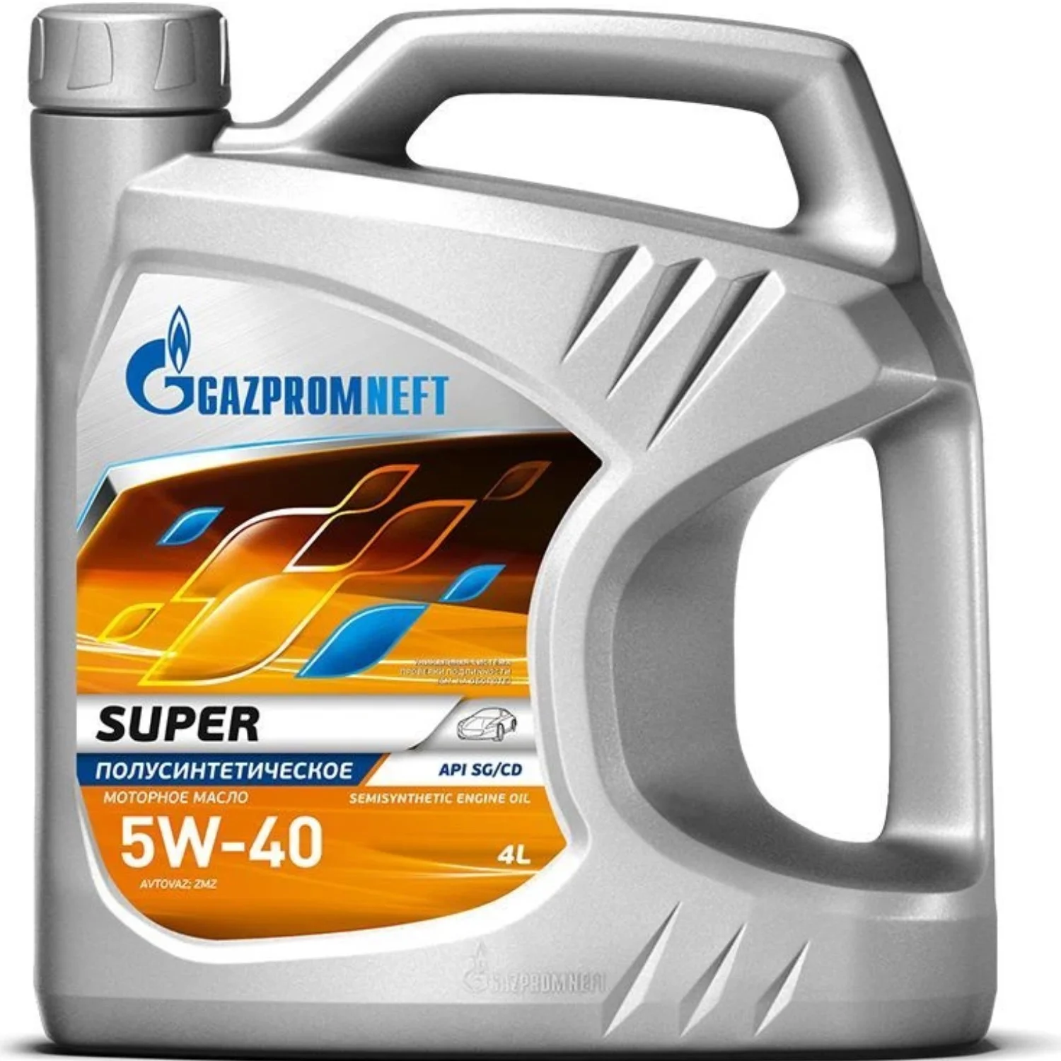 Масло моторное GAZPROMNEFT Super 5W-40, 4л