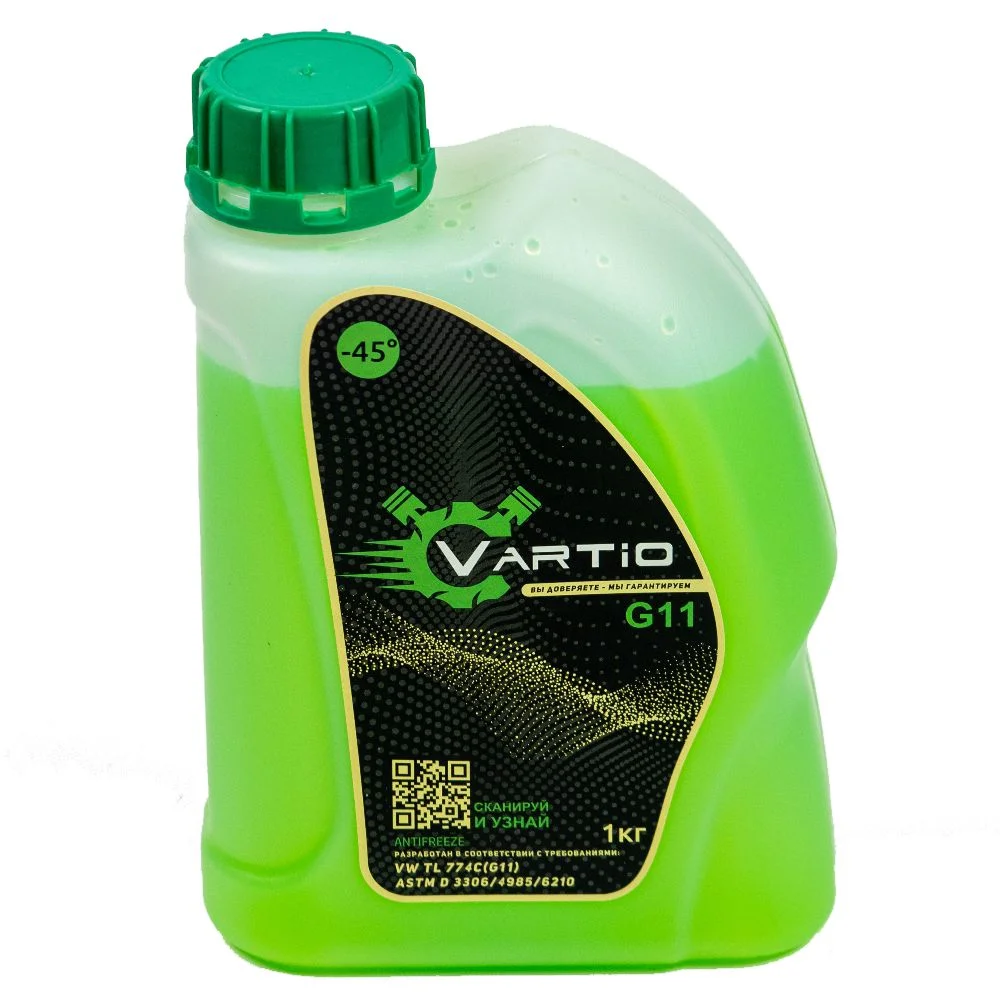 Антифриз VARTIO G11 зеленый, 1кг