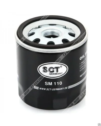Фильтр масляный SCT SM110 (W7008, GB-1201, LC-1610) FORD / VOLVO