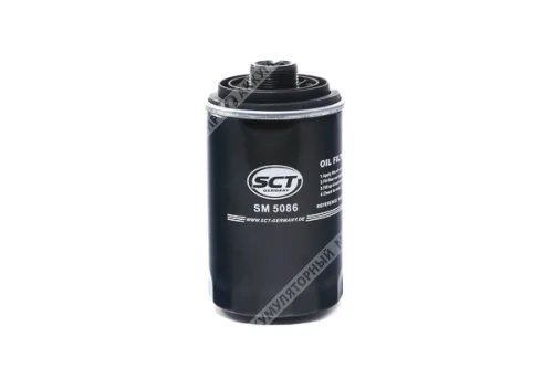 Фильтр масляный SCT SM5086 (W719/45, GB-1107, LC-1047) AUDI / VW