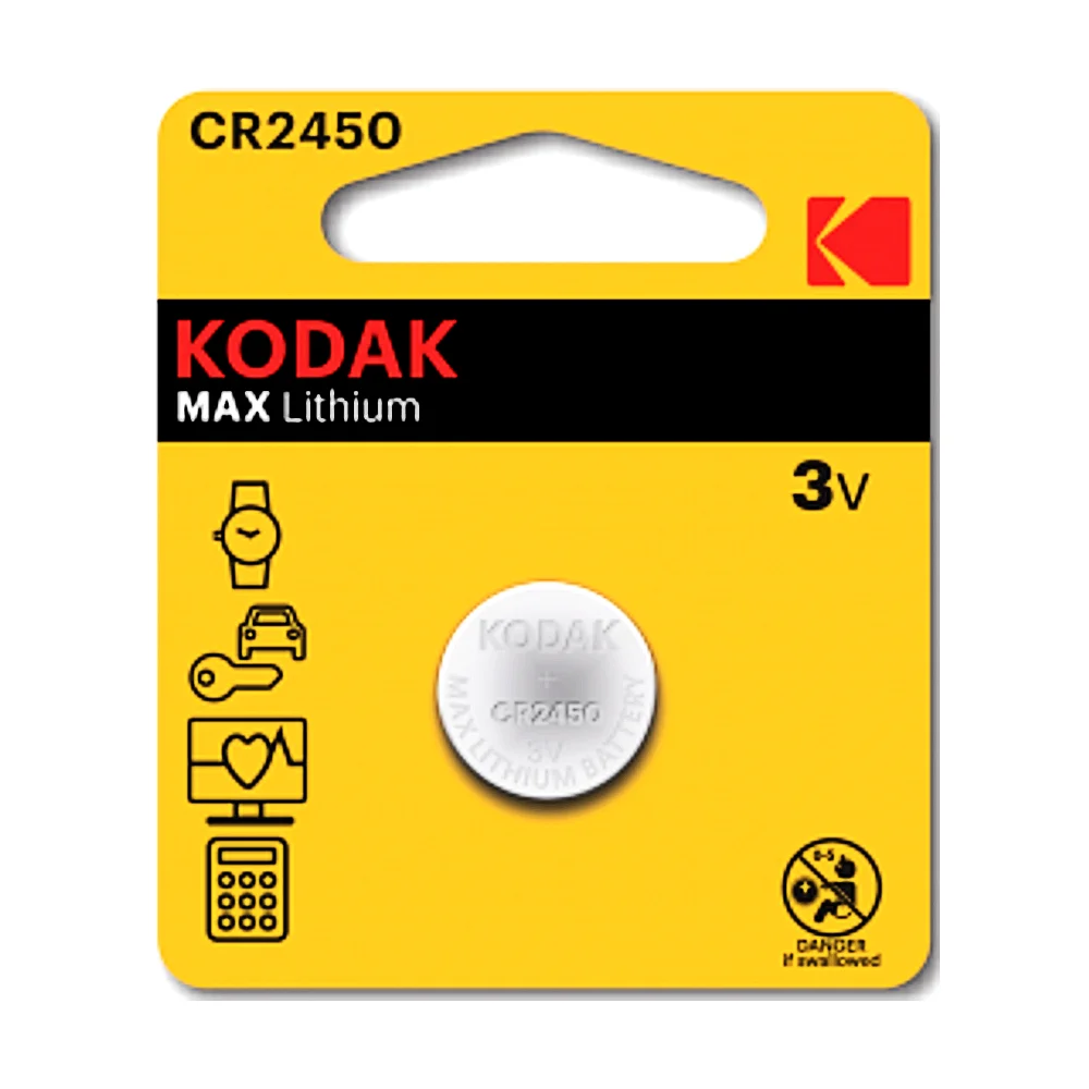 Батарейка Kodak CR2450 MAX Lithium 3V BL*1